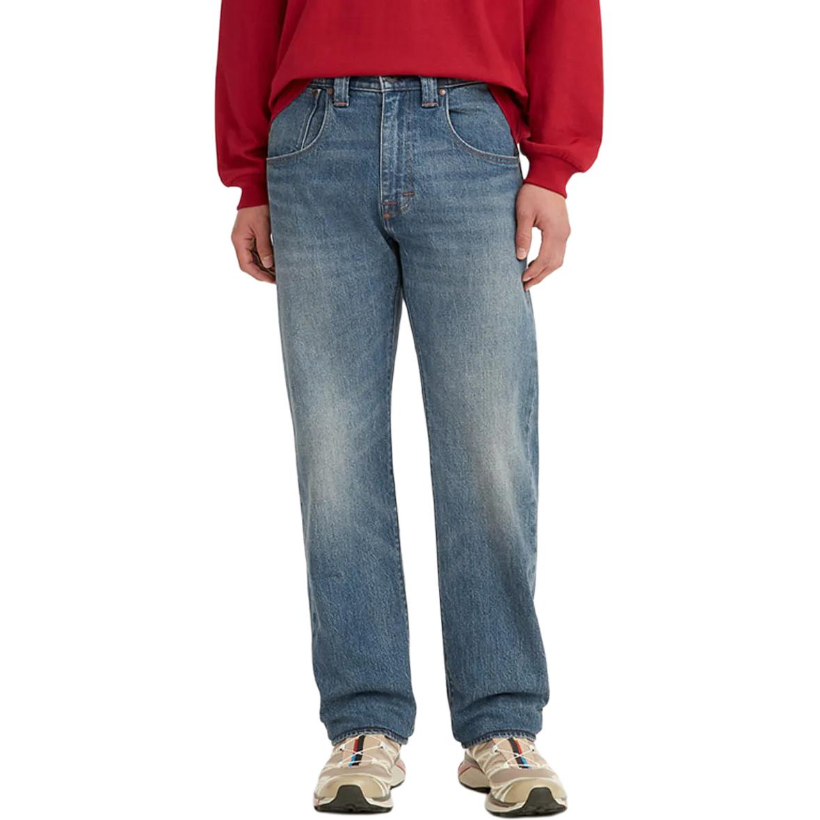 Джинсы мужские средние голубые Levis 
Джинсы мужские средние голубые Levis