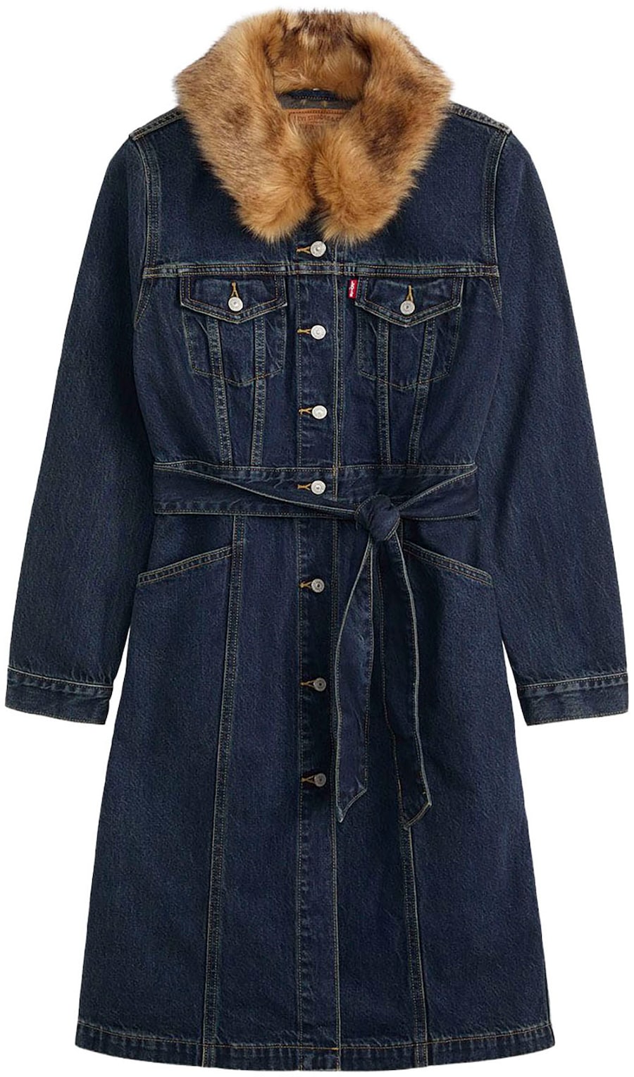 Пальто межсезонное LEVI'S , Blue Denim
Пальто межсезонное LEVI'S , Blue Denim