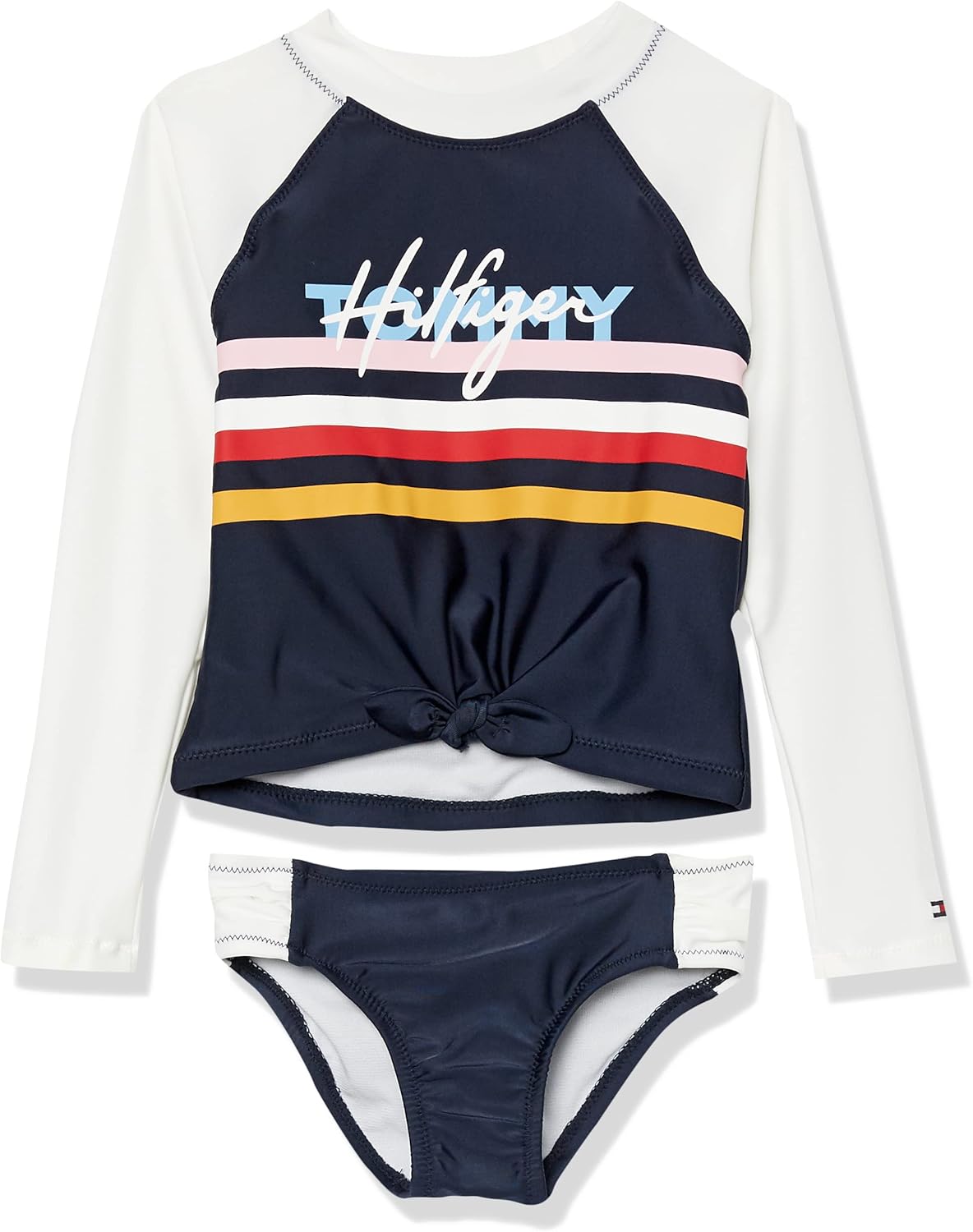 Слитные купальники и бикини Tommy Hilfiger для девочек с защитой от солнца UPF 50+, быстросохнущие, Navy Global
Слитные купальники и бикини Tommy Hilfiger для девочек с защитой от солнца UPF 50+, быстросохнущие, Navy Global