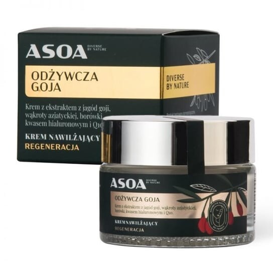 Увлажняющий крем, 50 мл Asoa, Nourishing Goja
Увлажняющий крем, 50 мл Asoa, Nourishing Goja