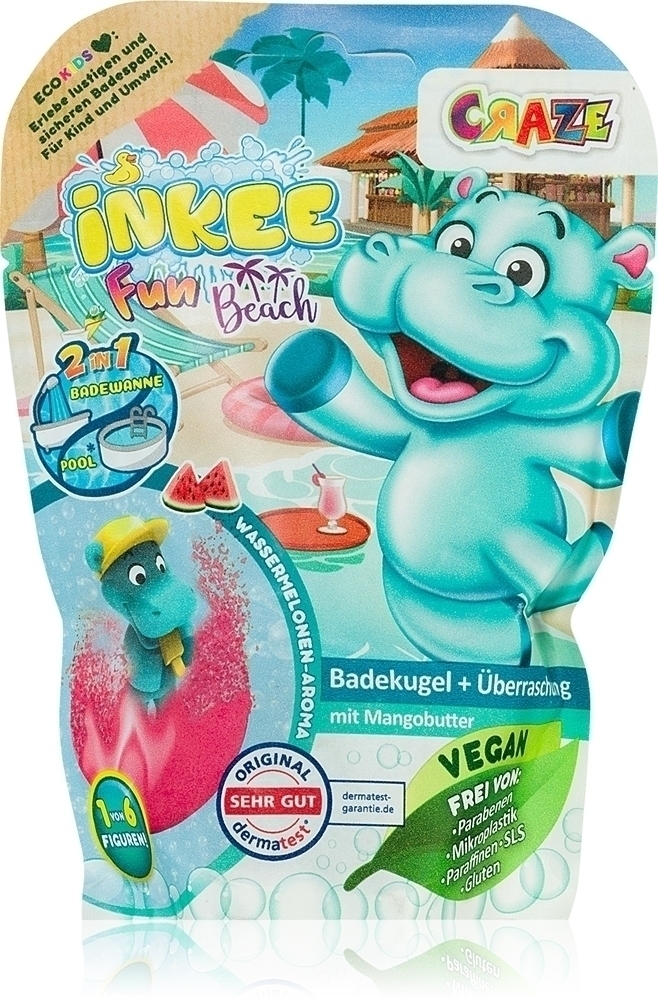 Пляжная ванна Inkee Fun с пузырьками для детей Craze, 1 шт
Пляжная ванна Inkee Fun с пузырьками для детей Craze, 1 шт