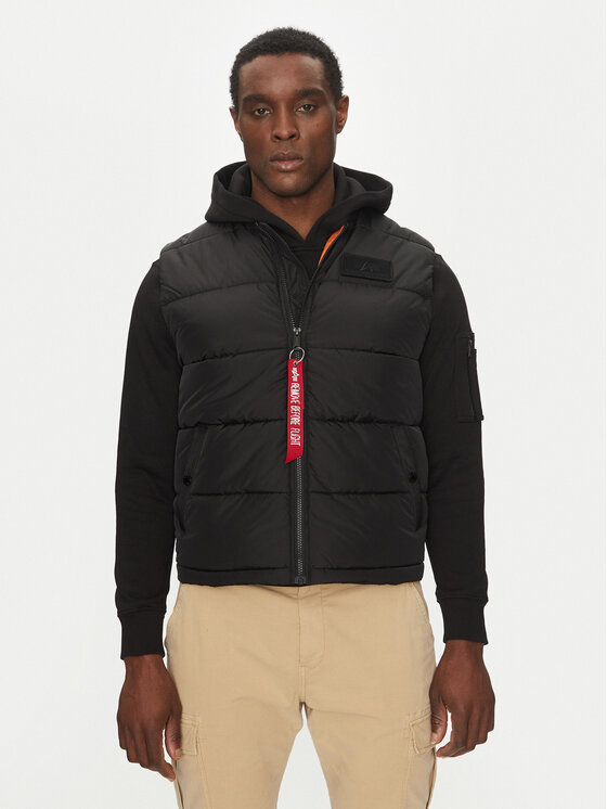 Жилет стандартного кроя 118109 Alpha Industries, черный
Жилет стандартного кроя 118109 Alpha Industries, черный