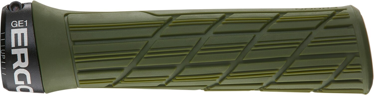 GE1 Evo Slim Фиксируемые ручки руля Ergon, зеленый 
GE1 Evo Slim Фиксируемые ручки руля Ergon, зеленый