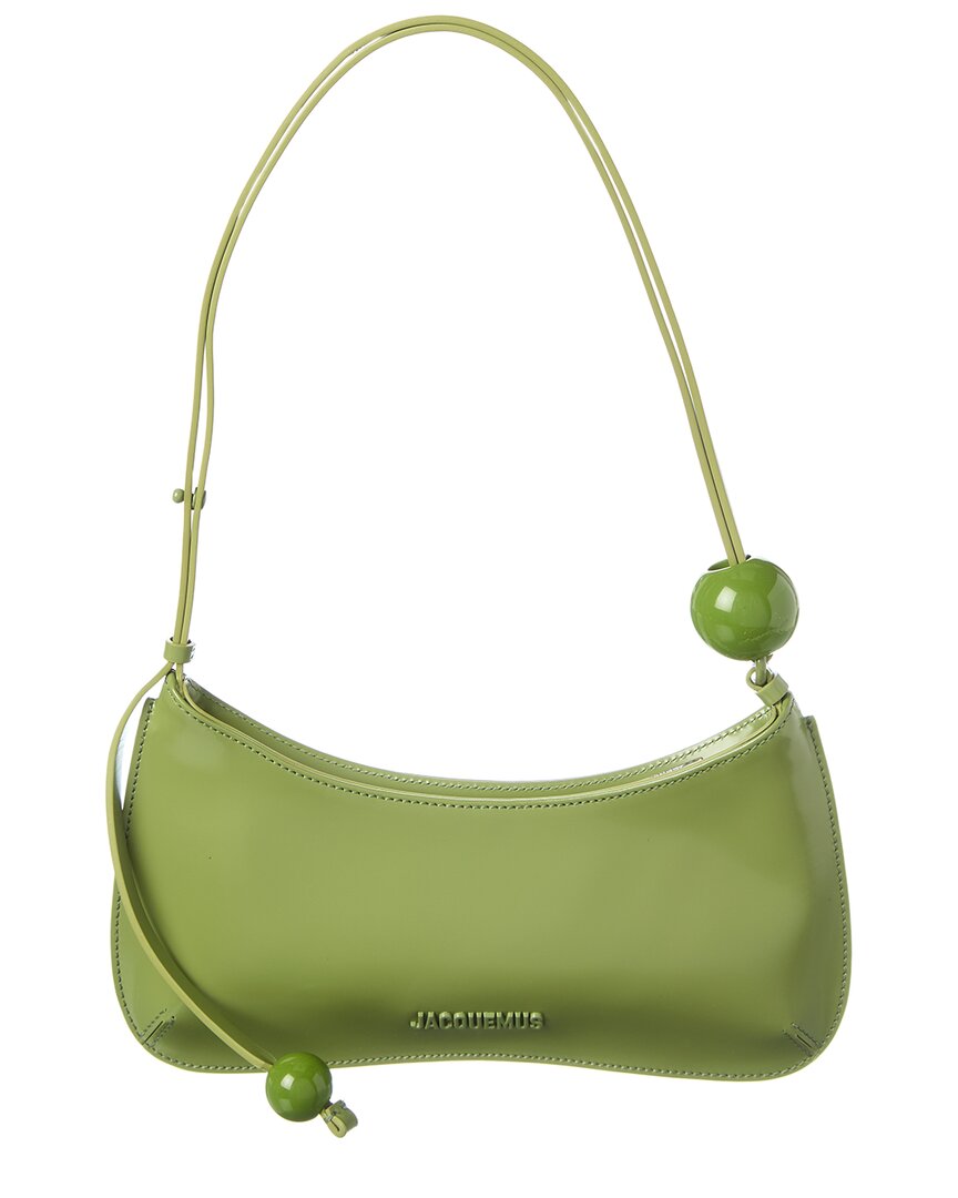 Сумка-хобо Jacquemus Le Bisou Perle из кожи, зеленый
Сумка-хобо Jacquemus Le Bisou Perle из кожи, зеленый