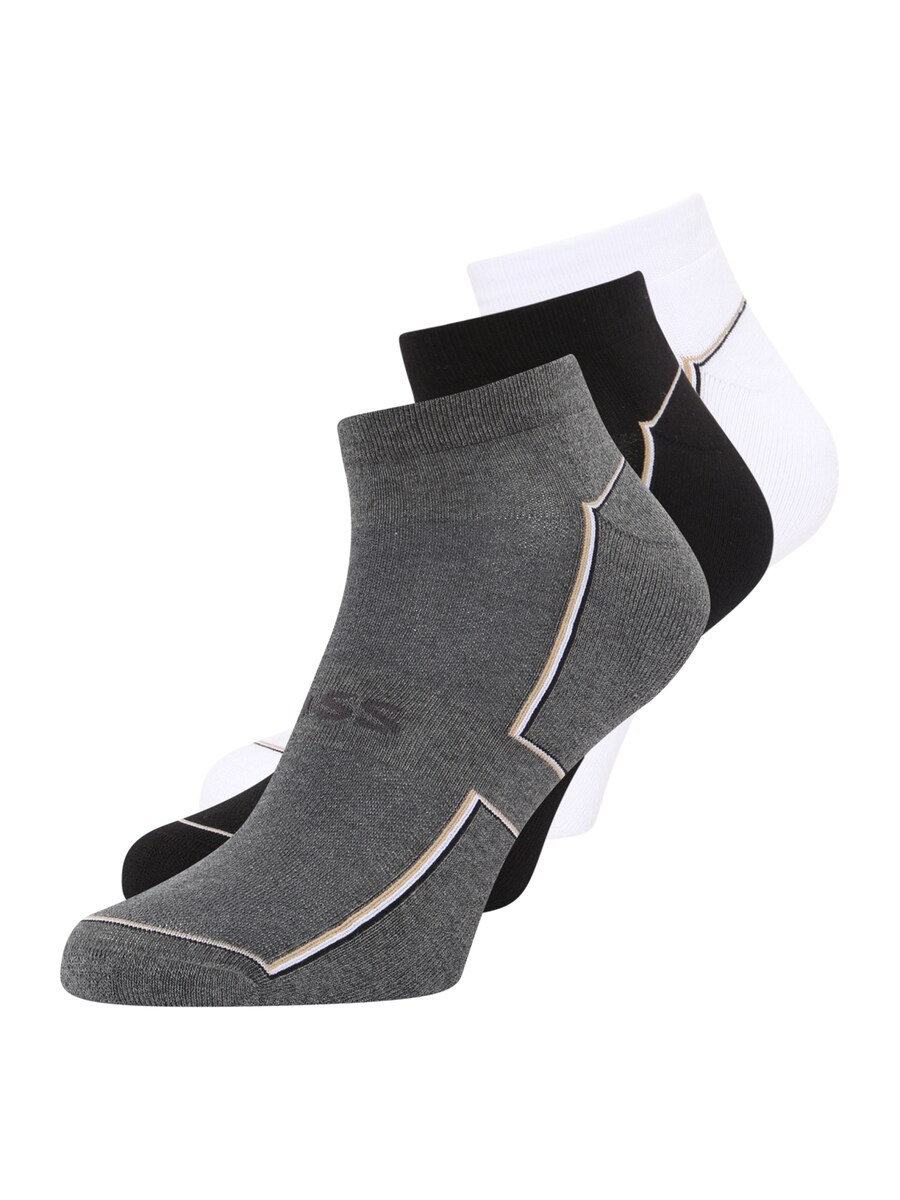 Носки BOSS Iconic, цвет Dark grey/Black/White 
Носки BOSS Iconic, цвет Dark grey/Black/White
