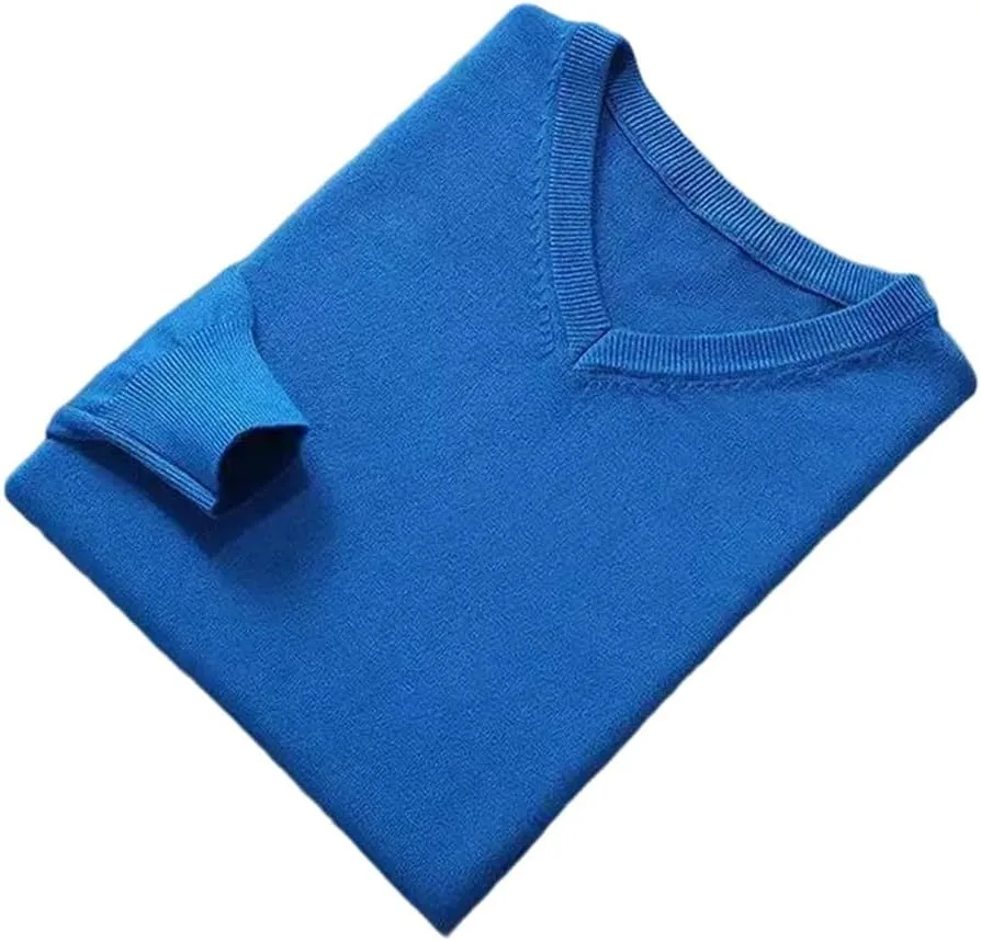 Мужской свитер из кашемира и хлопка с V-образным вырезом
Мужской свитер из кашемира и хлопка с V-образным вырезом