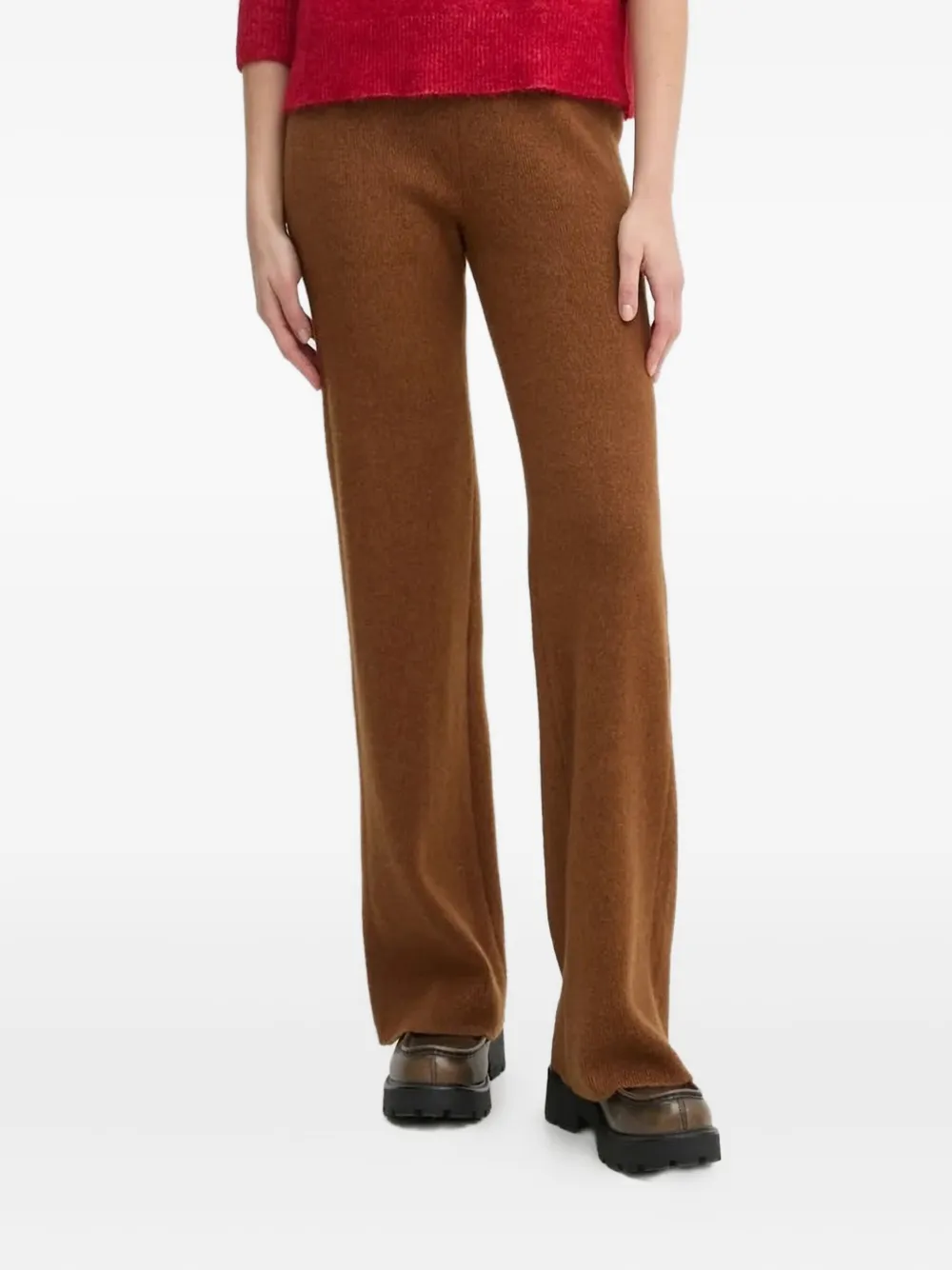 Брюки из рубчатого трикотажа American Vintage, коричневый
Брюки из рубчатого трикотажа American Vintage, коричневый