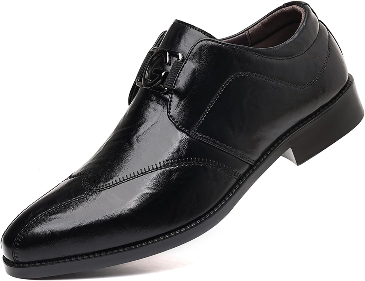 Мужские премиальные кожаные классические туфли - формальная обувь в стиле оксфорд для джентльменов, лоферы на выход Abborora, черный
Мужские премиальные кожаные классические туфли - формальная обувь в стиле оксфорд для джентльменов, лоферы на выход Abborora, черный