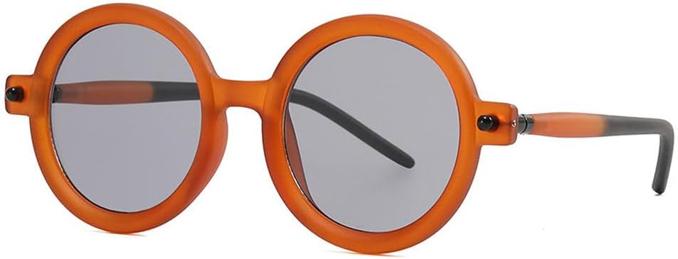 Модные ретро-солнцезащитные очки большого размера круглой формы для женщин и мужчин, качественная оправа, винтажные солнцезащитные очки, трендовый оттенок TKKTLLT, Orange Grey
Модные ретро-солнцезащитные очки большого размера круглой формы для женщин и мужчин, качественная оправа, винтажные солнцезащитные очки, трендовый оттенок TKKTLLT, Orange Grey