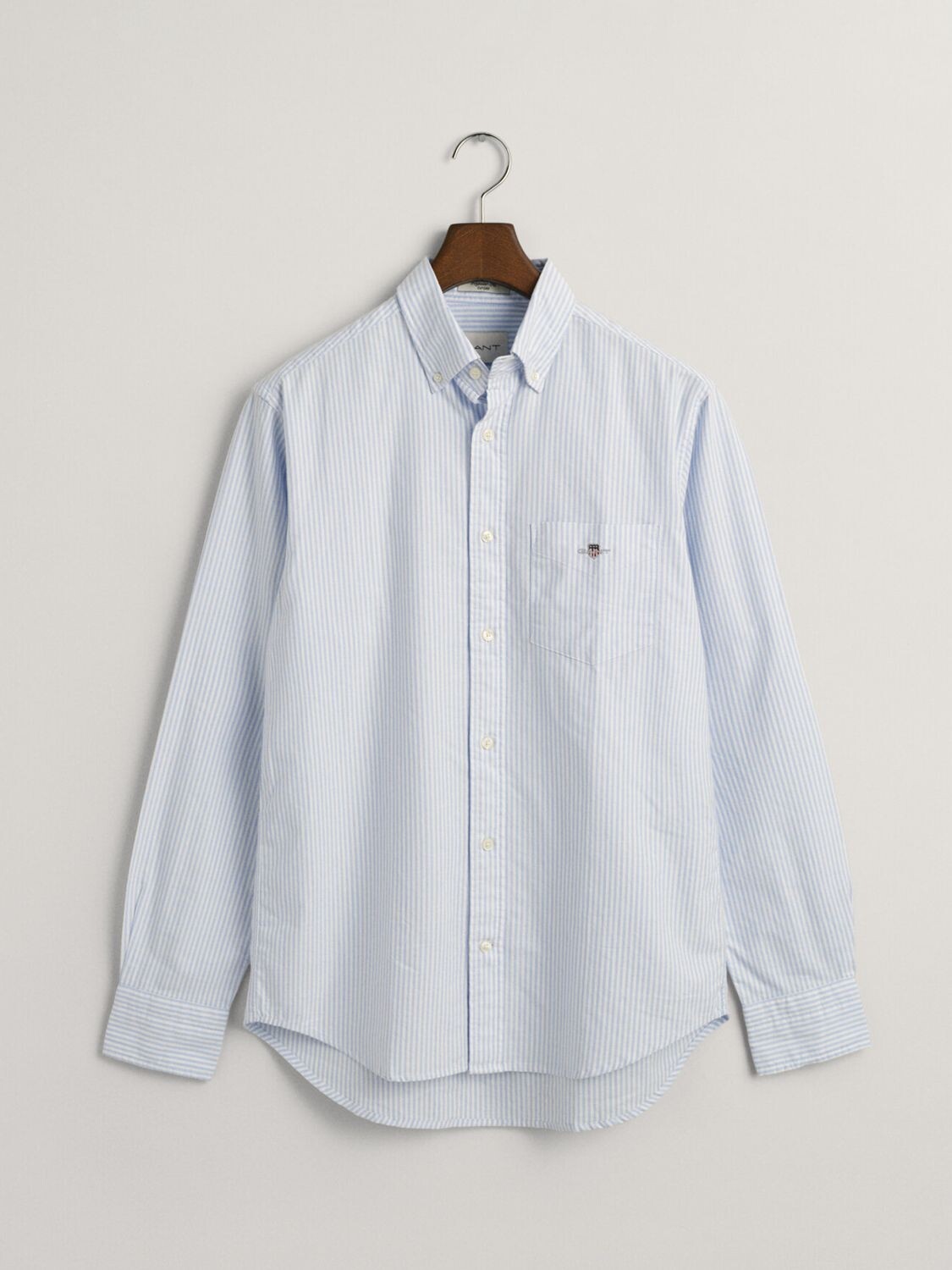 Рубашка GANT Regular Oxford Banker, светло-голубая
Рубашка GANT Regular Oxford Banker, светло-голубая