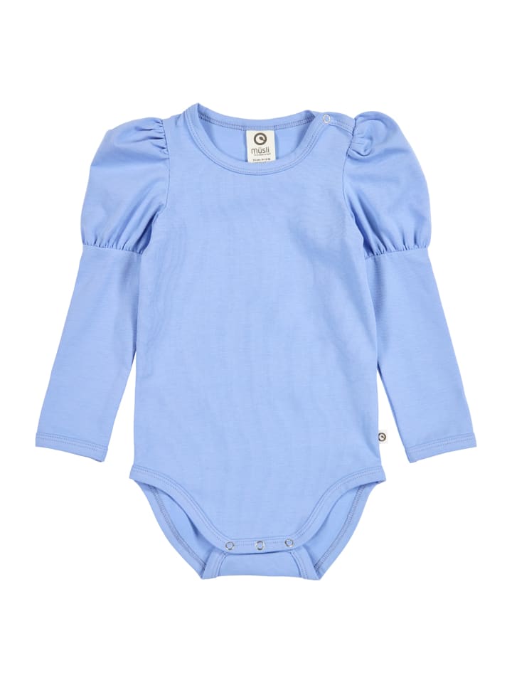 Müsli Боди с длинными рукавами, нежно-голубого цвета
Müsli Боди с длинными рукавами, нежно-голубого цвета