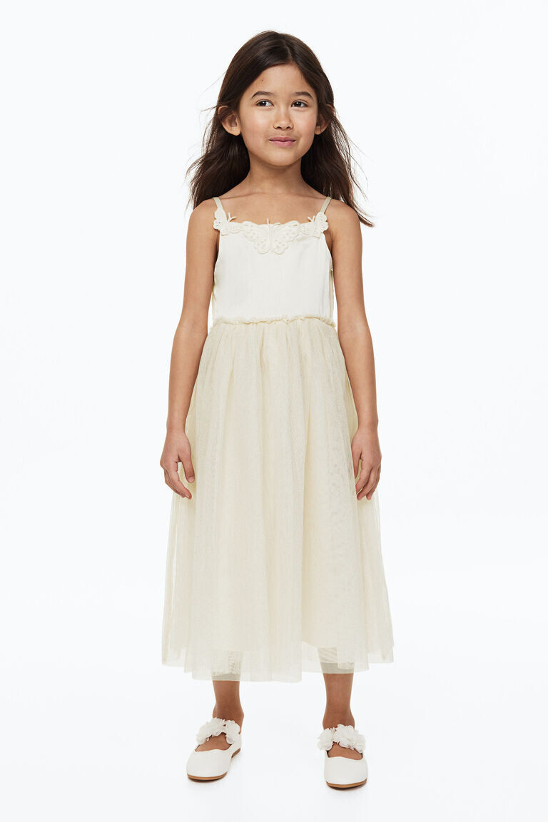 Платье из тюля H&M, бежевый
Платье из тюля H&M, бежевый