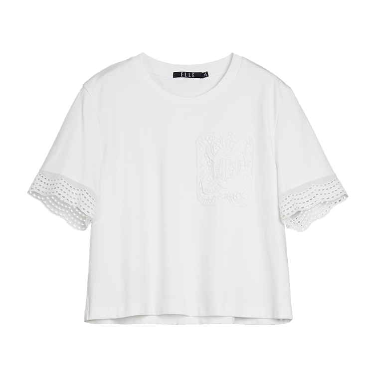 ELLE Футболка Women's White Crew Neck Moderate Straight Fit, Белый, ELLE Футболка Women's White Crew Neck Moderate Straight Fit
ELLE Футболка Women's White Crew Neck Moderate Straight Fit, Белый, ELLE Футболка Women's White Crew Neck Moderate Straight Fit