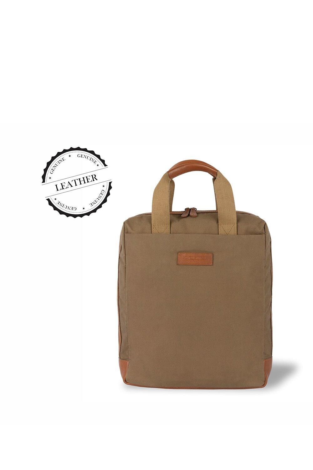 Кожаный рюкзак Lenzo из парусины Silver Street London, коричневый
Кожаный рюкзак Lenzo из парусины Silver Street London, коричневый