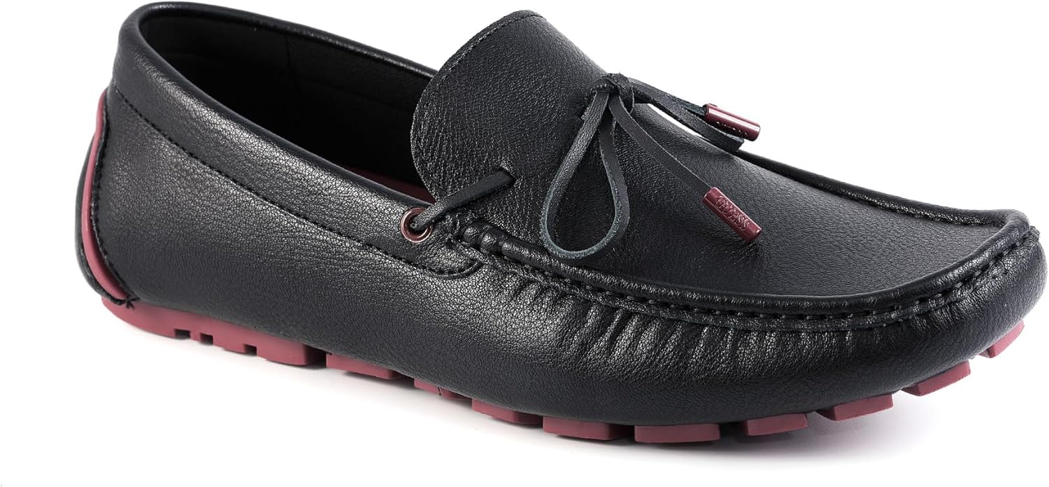 Guess Mens Almer, Black/Burgundy 002
Guess Mens Almer, Black/Burgundy 002