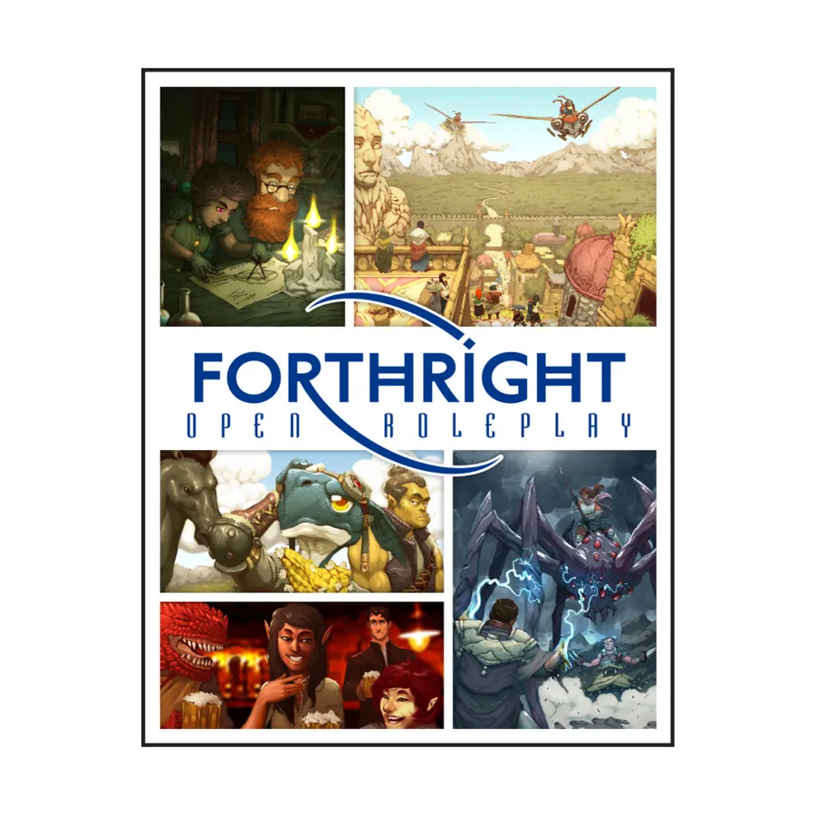 Forthright - Open Roleplay Core Rulebook, Role Playing Games (Room 209 Gaming), мягкая обложка
Forthright - Open Roleplay Core Rulebook, Role Playing Games (Room 209 Gaming), мягкая обложка