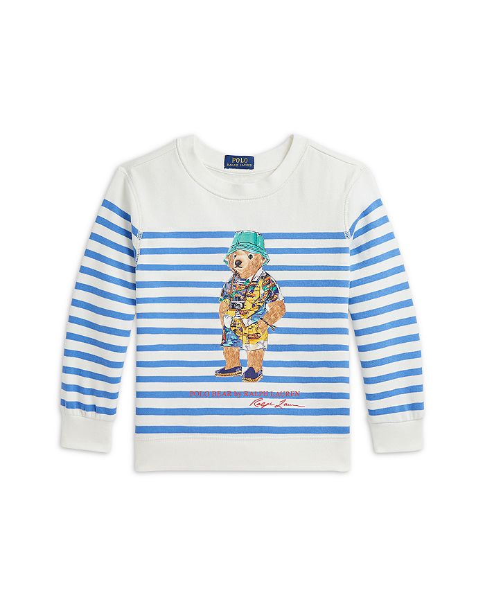 Мальчиковый полосатый флисовый свитшот с медведем - Little Kid Ralph Lauren, мультиколор
Мальчиковый полосатый флисовый свитшот с медведем - Little Kid Ralph Lauren, мультиколор