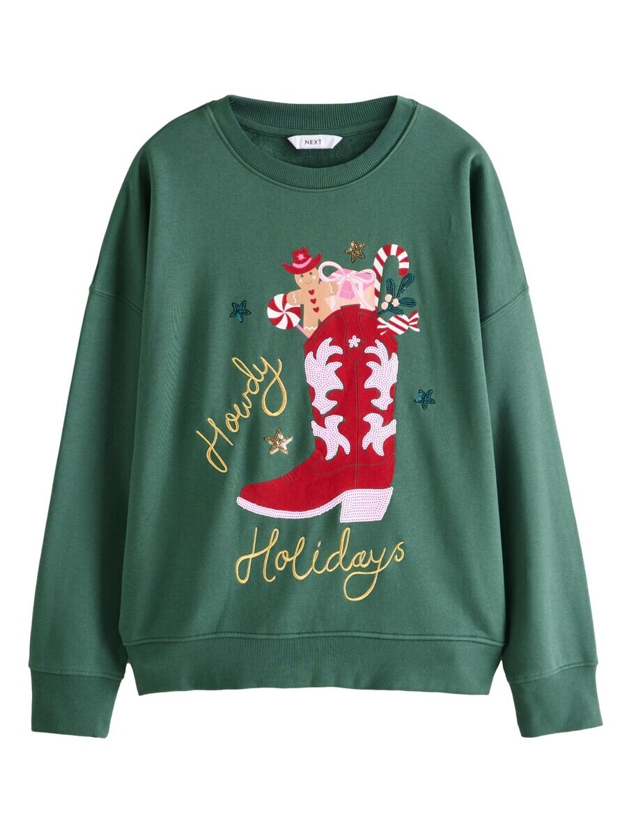 Свитер Next Sweatshirt, зеленый
Свитер Next Sweatshirt, зеленый