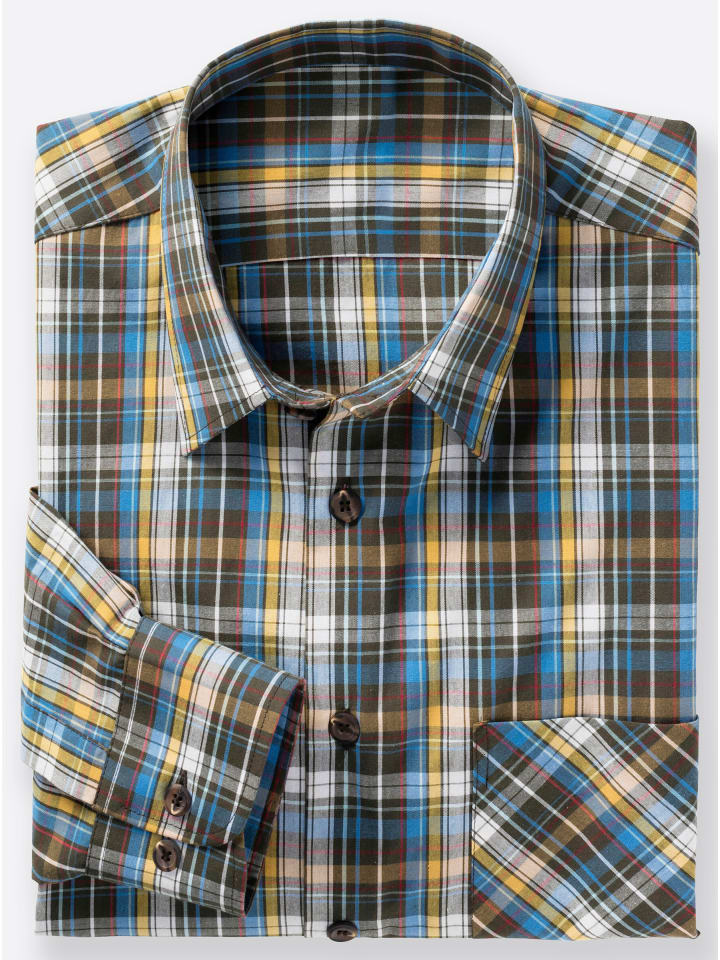 WITT WEIDEN Рубашка с длинными рукавами в сине-желтую клетку
WITT WEIDEN Рубашка с длинными рукавами в сине-желтую клетку