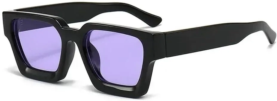 Модные квадратные женские солнцезащитные очки класса люкс в стиле ретро с градиентом синего цвета, модные мужские солнцезащитные очки GHVWYX, Black Purple
Модные квадратные женские солнцезащитные очки класса люкс в стиле ретро с градиентом синего цвета, модные мужские солнцезащитные очки GHVWYX, Black Purple