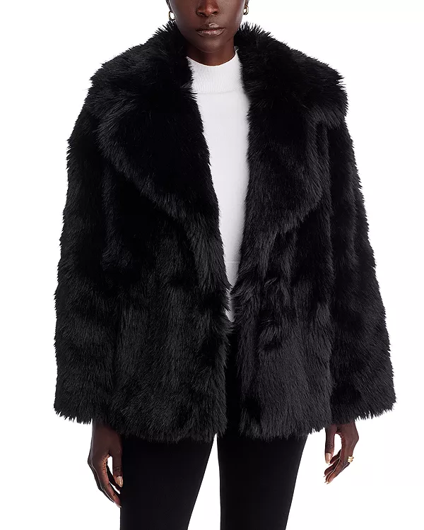 Пальто-Бушлат из искусственного меха Michael Kors, черный
Пальто-Бушлат из искусственного меха Michael Kors, черный