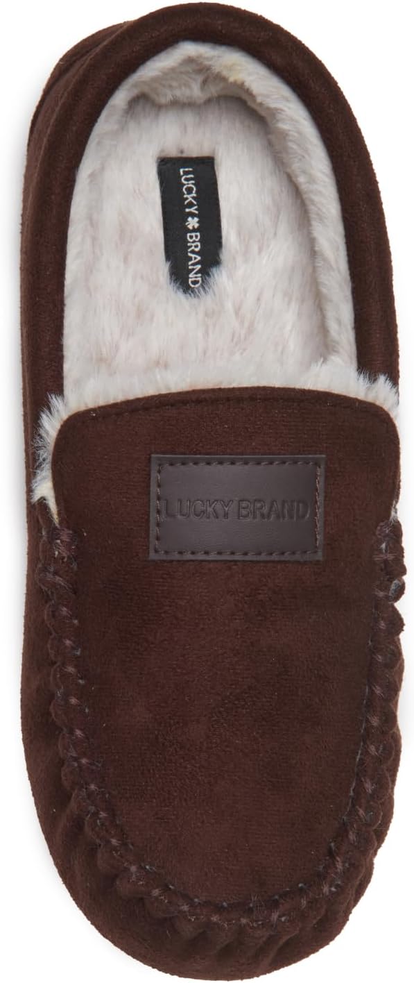 Домашние мокасины для мальчиков Lucky Brand - уютная и стильная обувь для дома, коричневый
Домашние мокасины для мальчиков Lucky Brand - уютная и стильная обувь для дома, коричневый