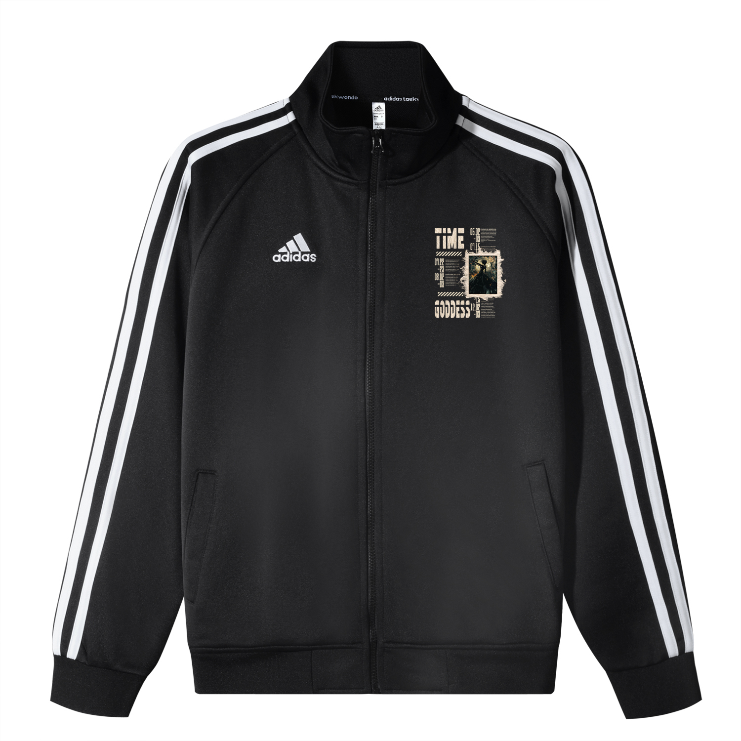 Adidas Унисекс куртка 3-Stripes черная, Black
Adidas Унисекс куртка 3-Stripes черная, Black