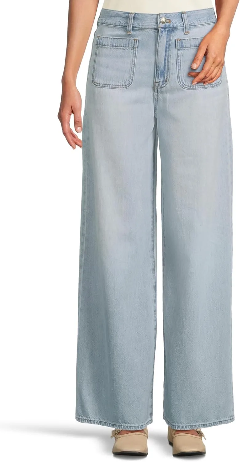 Madewell Women's Patch Pocket Superwide-Leg в цвете Ahern Wash
Madewell Women's Patch Pocket Superwide-Leg в цвете Ahern Wash