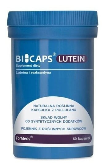 Formeds, Bicaps, Добавка Лютеин, 60 капсул
Formeds, Bicaps, Добавка Лютеин, 60 капсул