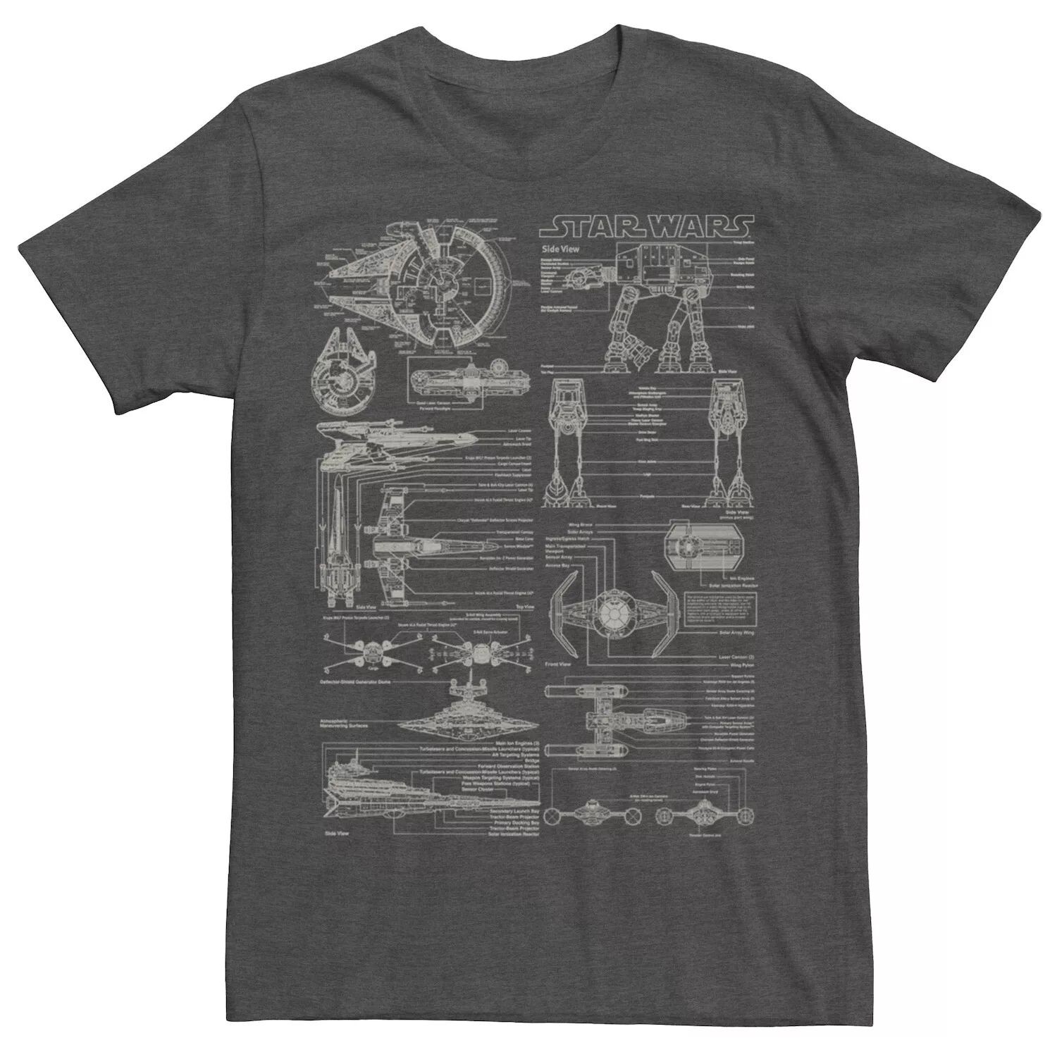 Мужская футболка Star Wars Falcon Walker X-Wing Tie Fighter Schematic Tee Licensed Character
Мужская футболка Star Wars Falcon Walker X-Wing Tie Fighter Schematic Tee Licensed Character