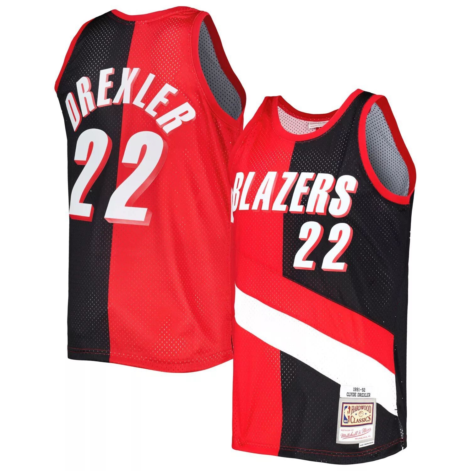 Мужская футболка Mitchell & Ness Clyde Drexler красно-черная Portland Trail Blazers Hardwood Classics 1991-92 Split Swingman Jersey, Черный, Мужская футболка Mitchell & Ness Clyde Drexler красно-черная Portland Trail Blazers Hardwood Classics 1991-92 Spli
Мужская футболка Mitchell & Ness Clyde Drexler красно-черная Portland Trail Blazers Hardwood Classics 1991-92 Split Swingman Jersey, Черный, Мужская футболка Mitchell & Ness Clyde Drexler красно-черная Portland Trail Blazers Hardwood Classics 1991-92 Spli