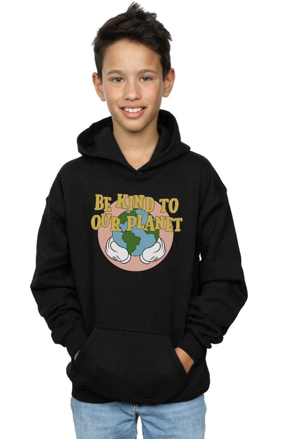 Толстовка с Микки Маусом «Будь добр к нашей планете» Disney, черный
Толстовка с Микки Маусом «Будь добр к нашей планете» Disney, черный