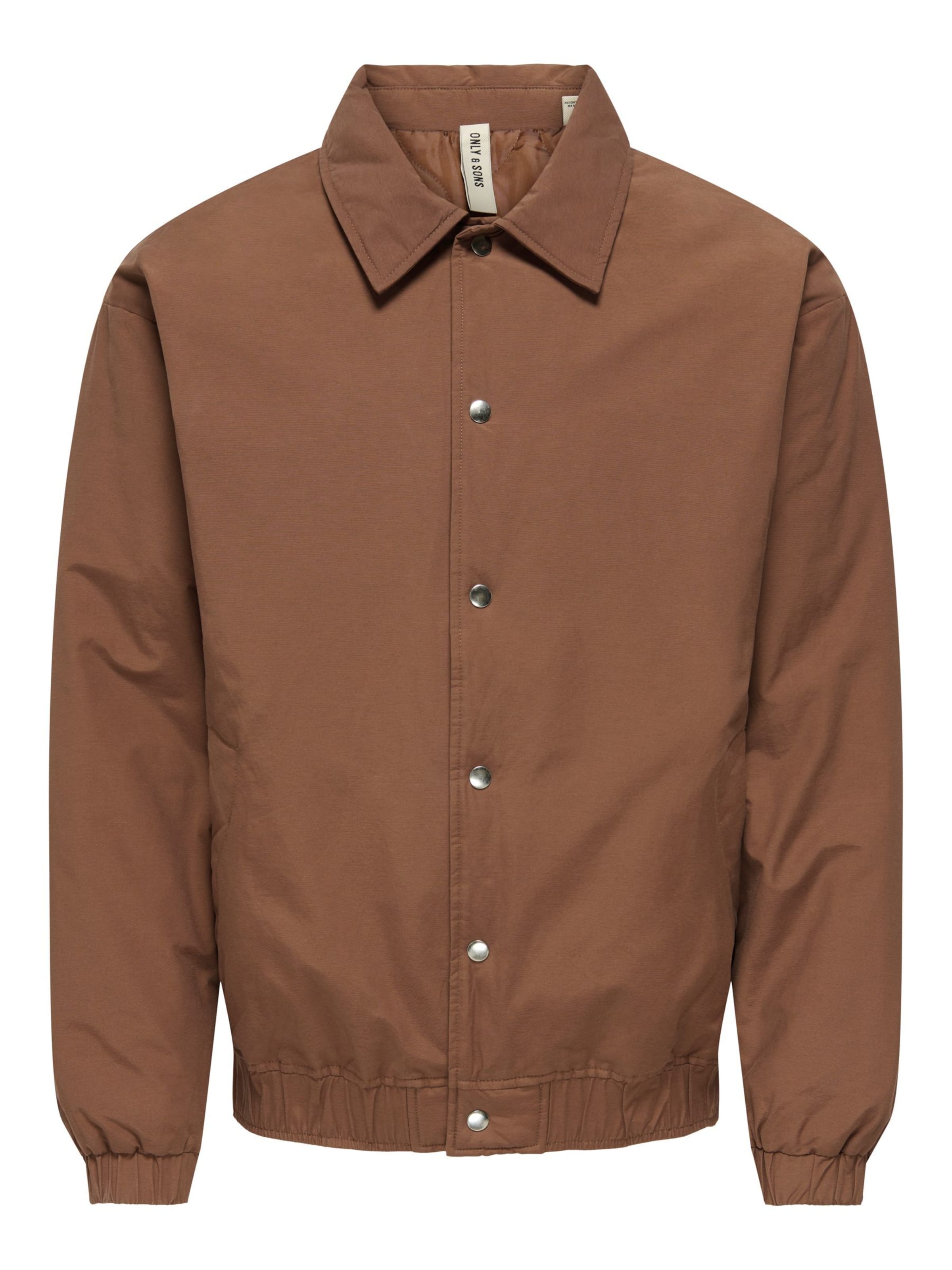 Only & Sons Межсезонная куртка 'ONSBratt' в коричневом цвете
Only & Sons Межсезонная куртка 'ONSBratt' в коричневом цвете