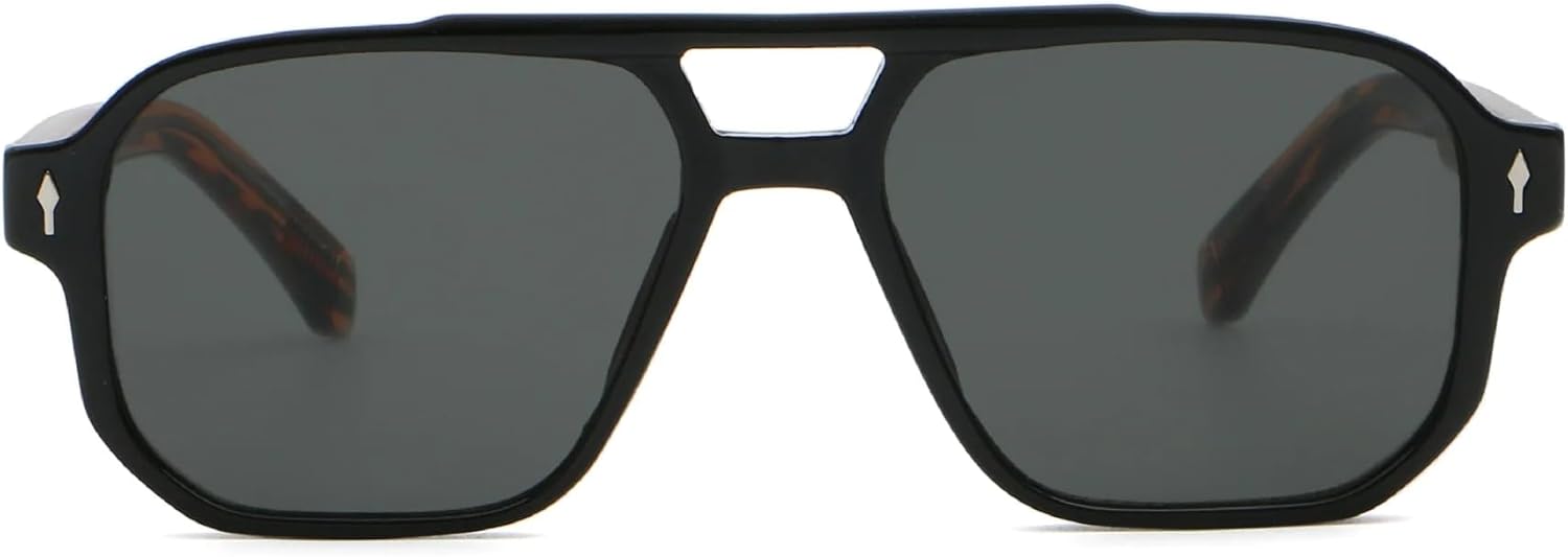 Солнцезащитные очки для женщин и мужчин, квадратная форма, металлический сердечник, повседневные, модные, защита от УФ-излучения UV400, дорожные очки UATXTAU, Black Leopard Gray
Солнцезащитные очки для женщин и мужчин, квадратная форма, металлический сердечник, повседневные, модные, защита от УФ-излучения UV400, дорожные очки UATXTAU, Black Leopard Gray