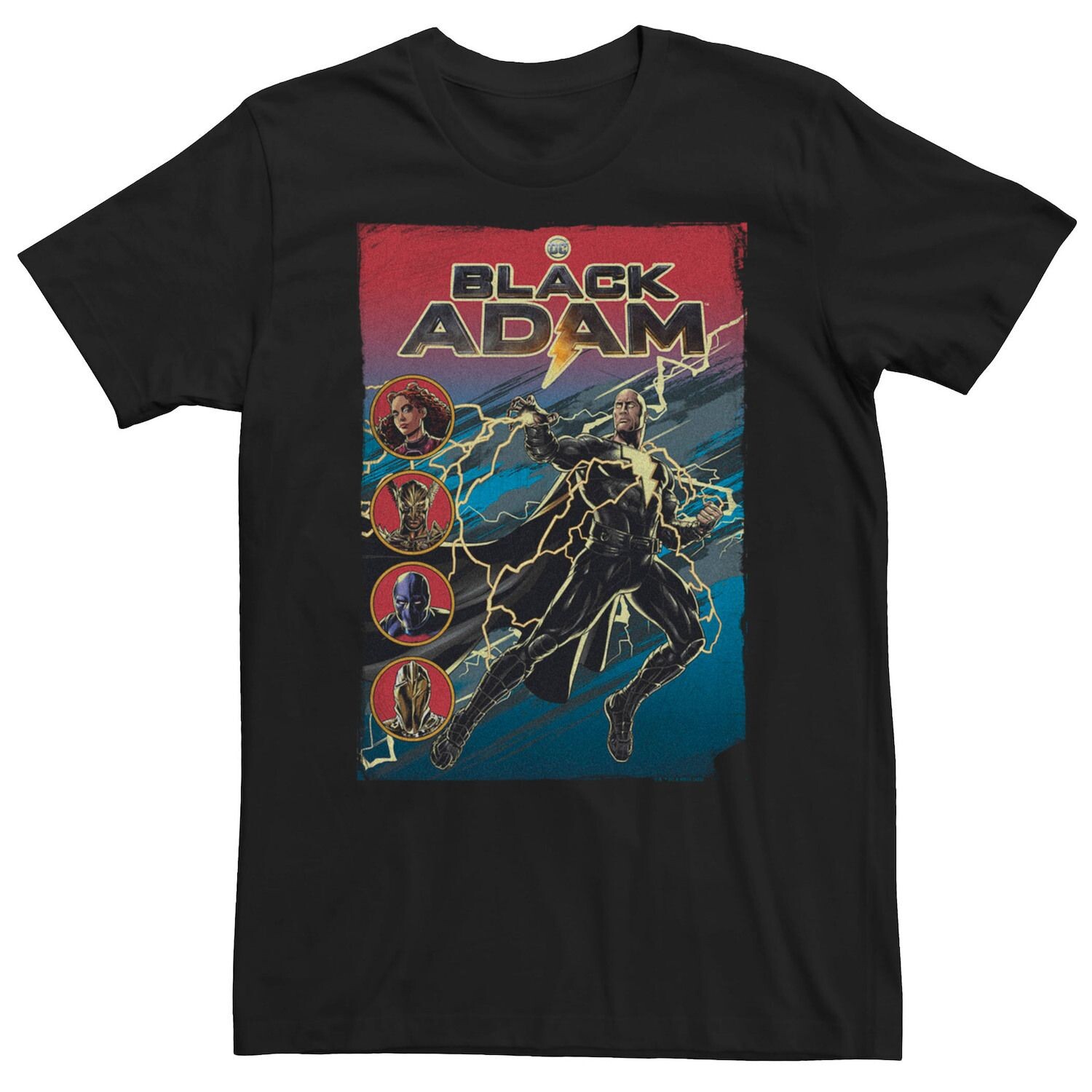 Мужская черная футболка с плакатом DC Comics Adam Lightning Adam & JSA Licensed Character, Черный, Мужская черная футболка с плакатом DC Comics Adam Lightning Adam & JSA Licensed Character
Мужская черная футболка с плакатом DC Comics Adam Lightning Adam & JSA Licensed Character, Черный, Мужская черная футболка с плакатом DC Comics Adam Lightning Adam & JSA Licensed Character
