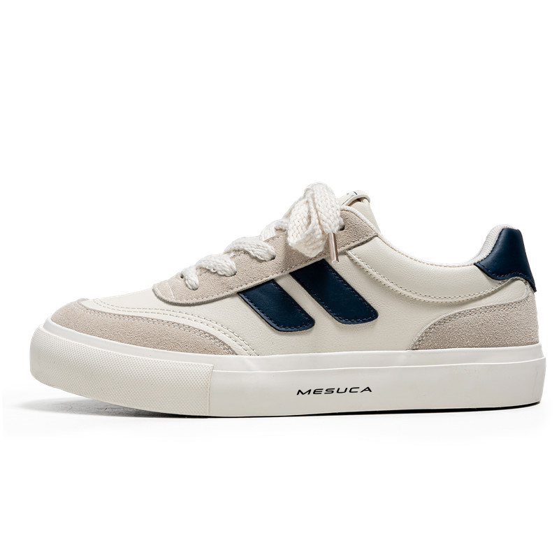 Нескользящие, износостойкие, легкие, дышащие низкие мужские кроссовки для скейтбординга MESUCA, Beige Blue
Нескользящие, износостойкие, легкие, дышащие низкие мужские кроссовки для скейтбординга MESUCA, Beige Blue