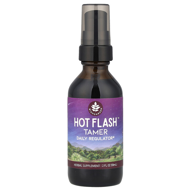 WishGarden Herbs, Hot Flash Tamer, 59 мл (2 жидк. Унции)
WishGarden Herbs, Hot Flash Tamer, 59 мл (2 жидк. Унции)