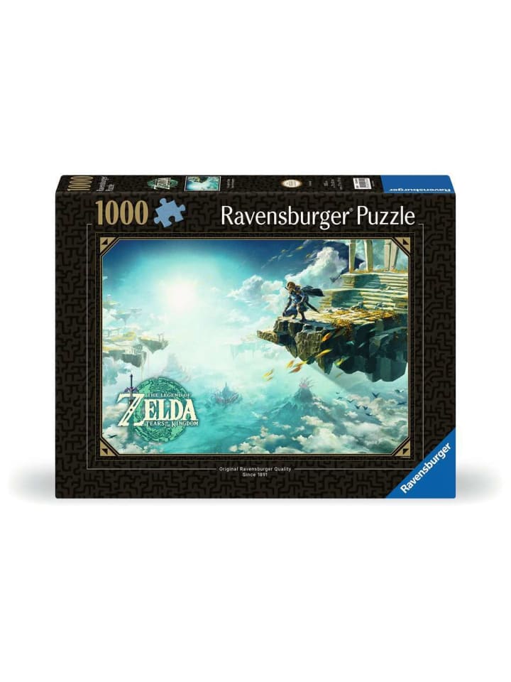 Пазл Ravensburger, 1000 деталей, «Легенда о Зельде: Королевство», красочный
Пазл Ravensburger, 1000 деталей, «Легенда о Зельде: Королевство», красочный