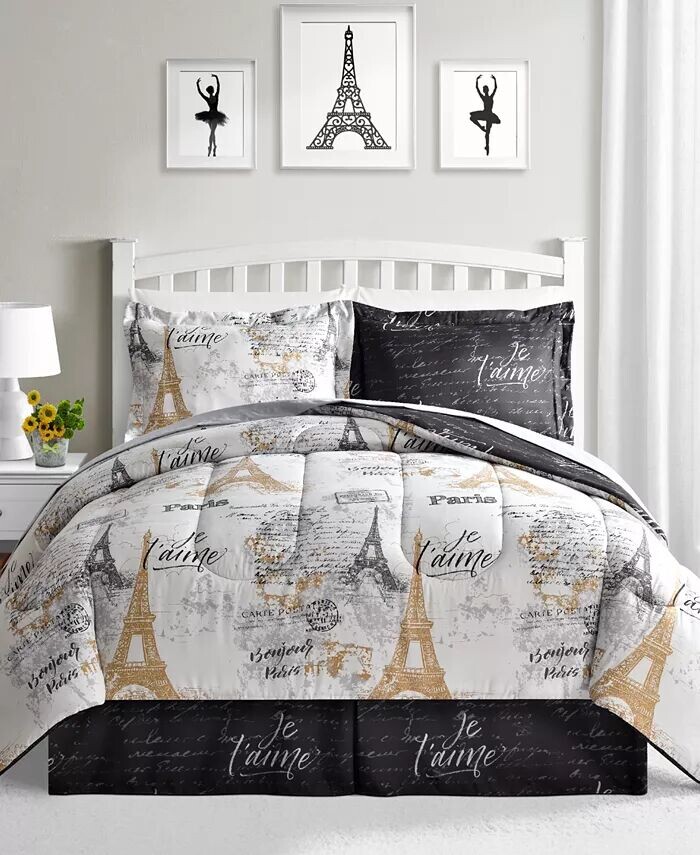 Двусторонние парижские золотые 8 шт. Наборы одеял Fairfield Square Collection, золотой
Двусторонние парижские золотые 8 шт. Наборы одеял Fairfield Square Collection, золотой