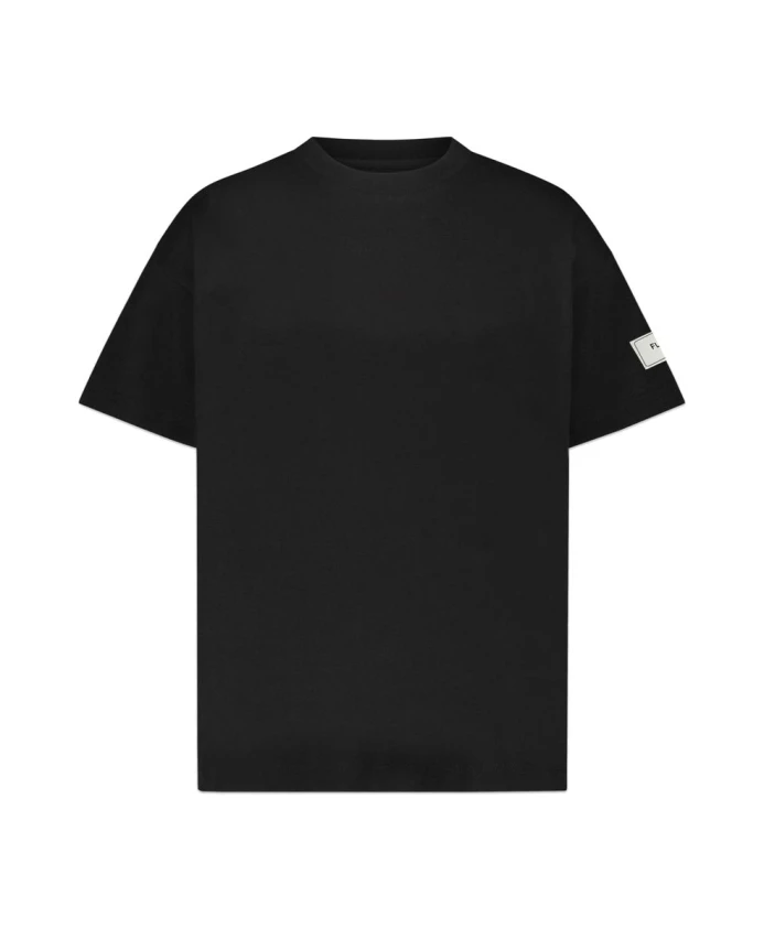 Черная футболка ателье FlãNeur, черный
Черная футболка ателье FlãNeur, черный