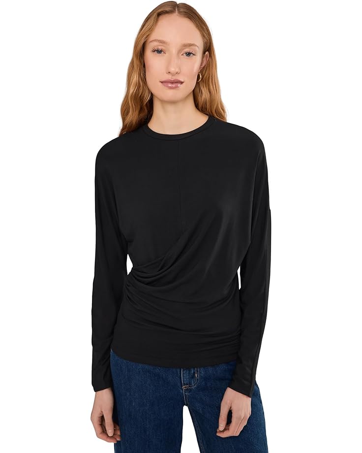 Женская блузка Vince Fixed Drape Long Sleeve Crew, Black
Женская блузка Vince Fixed Drape Long Sleeve Crew, Black