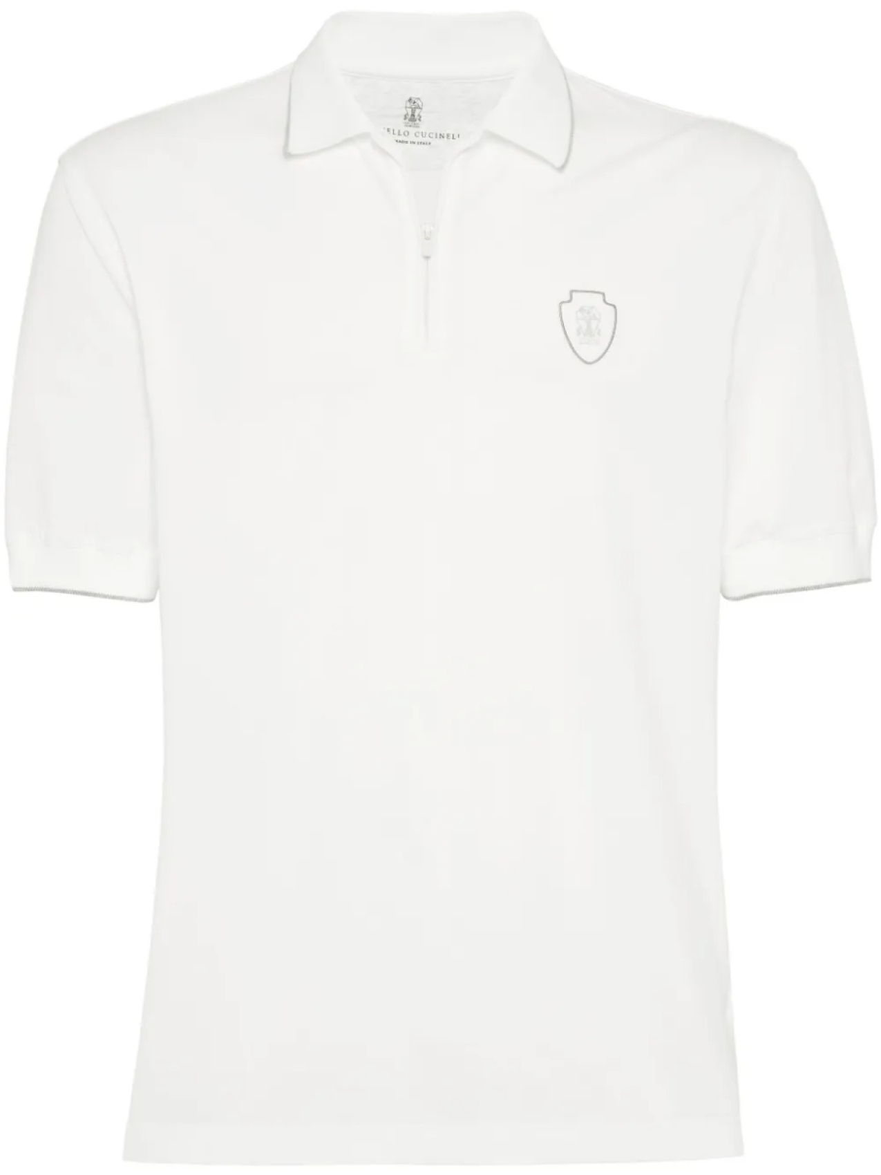 Рубашка поло с логотипом Brunello Cucinelli, белый
Рубашка поло с логотипом Brunello Cucinelli, белый