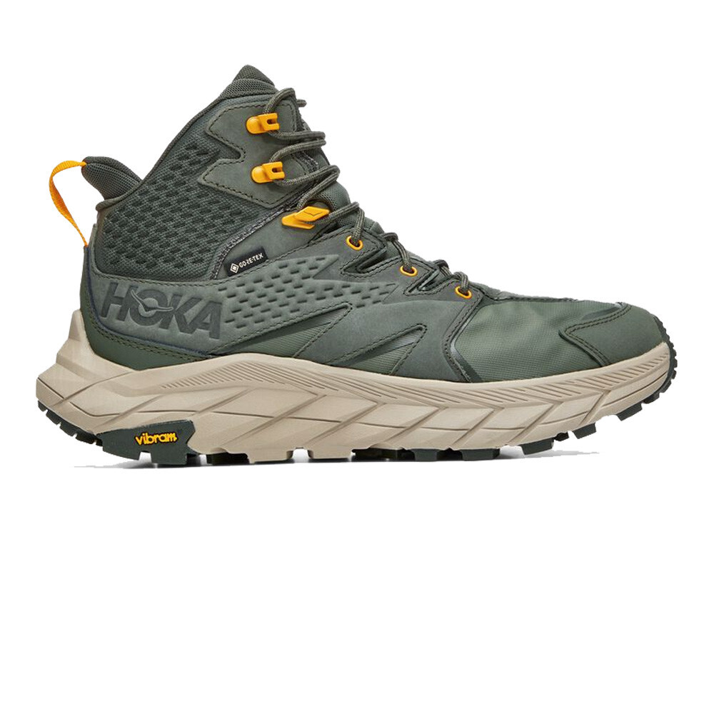 Ботинки Hoka One One Anacapa Mid GORE-TEX, зеленый 
Ботинки Hoka One One Anacapa Mid GORE-TEX, зеленый