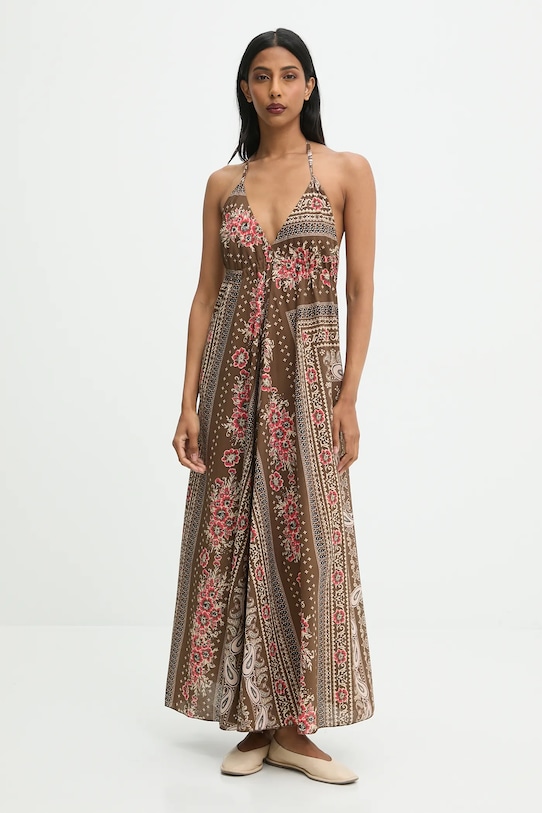 Хлопковое платье Answear.Lab, коричневый
Хлопковое платье Answear.Lab, коричневый