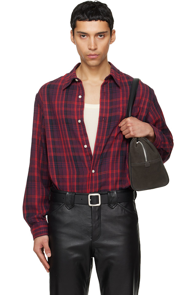 Tonywack Красная клетчатая рубашка из смесовой хлопковой ткани красного цвета
Tonywack Красная клетчатая рубашка из смесовой хлопковой ткани красного цвета