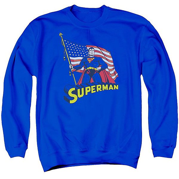 Свитшот с американским флагом и Суперменом Licensed Character
Свитшот с американским флагом и Суперменом Licensed Character