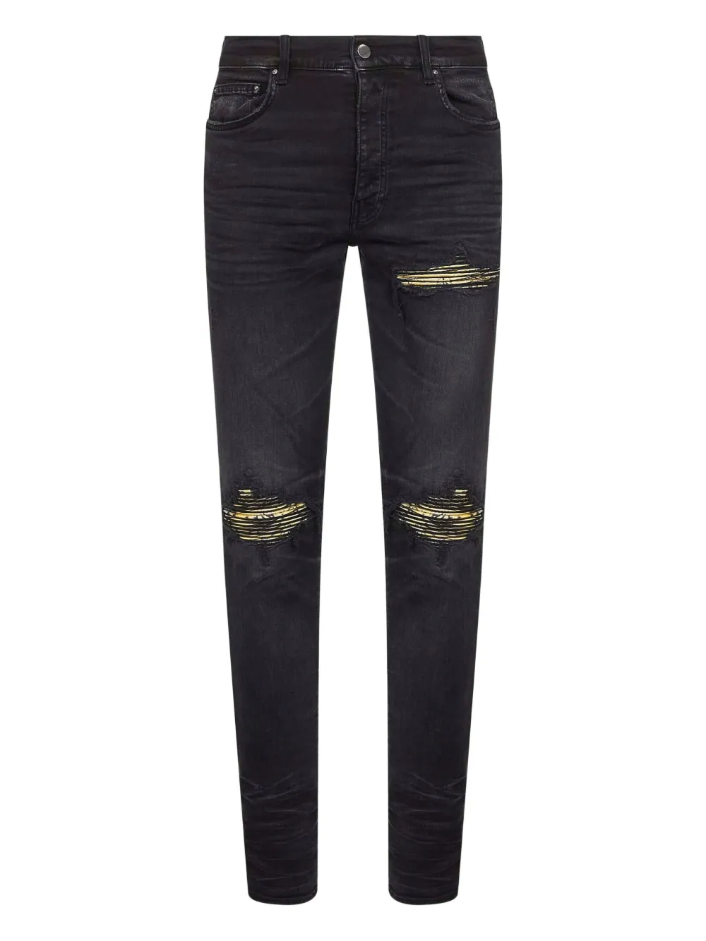 Джинсы с эффектом потертости AMIRI, черный
Джинсы с эффектом потертости AMIRI, черный