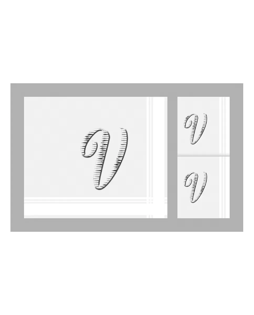 Футляр из 3-х мужских хлопковых носовых платков с инициалами Guasch, цвет V
Футляр из 3-х мужских хлопковых носовых платков с инициалами Guasch, цвет V