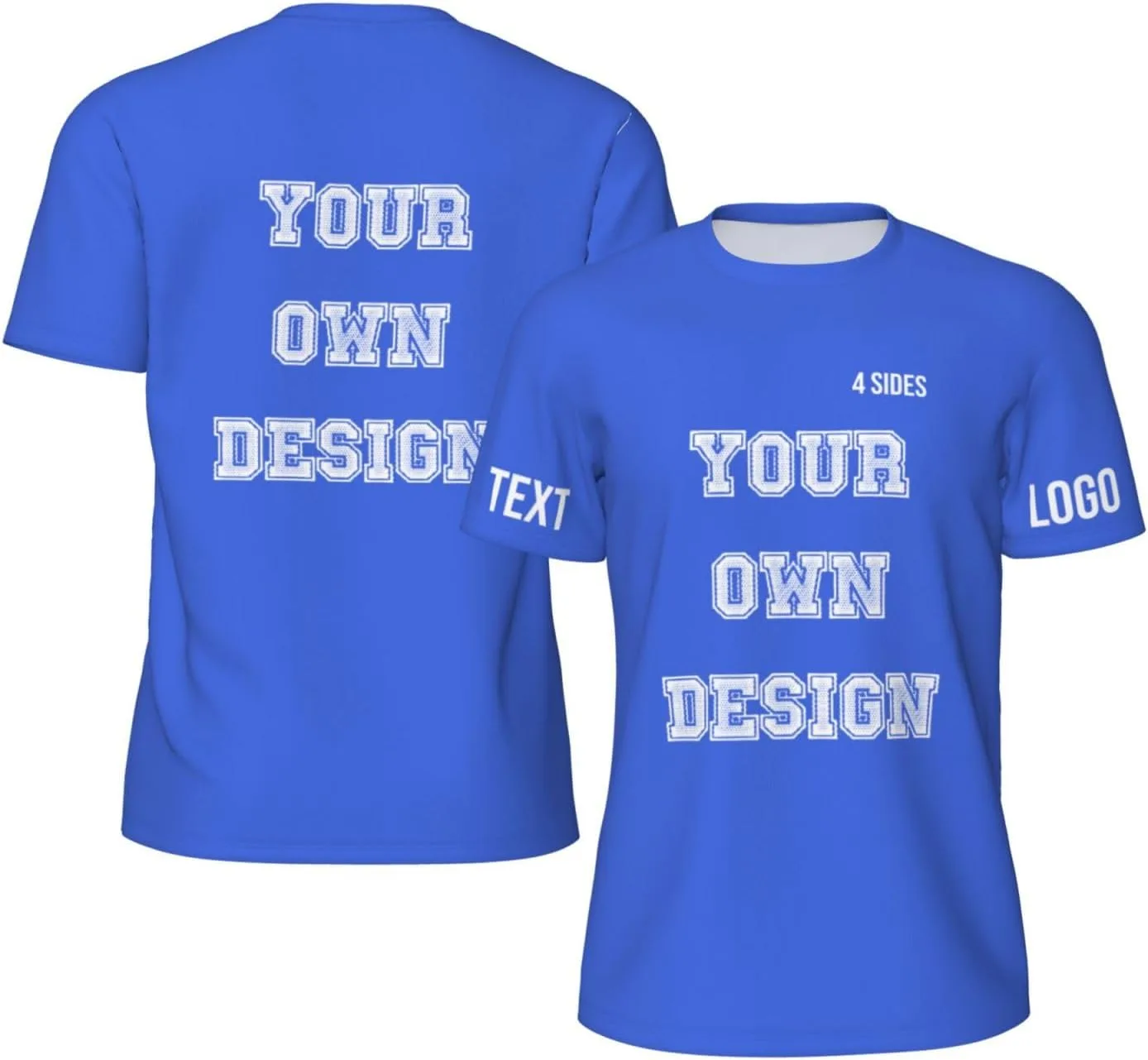 Футболка Custom с принтом на 4 сторонах, мужская, с логотипом
Футболка Custom с принтом на 4 сторонах, мужская, с логотипом