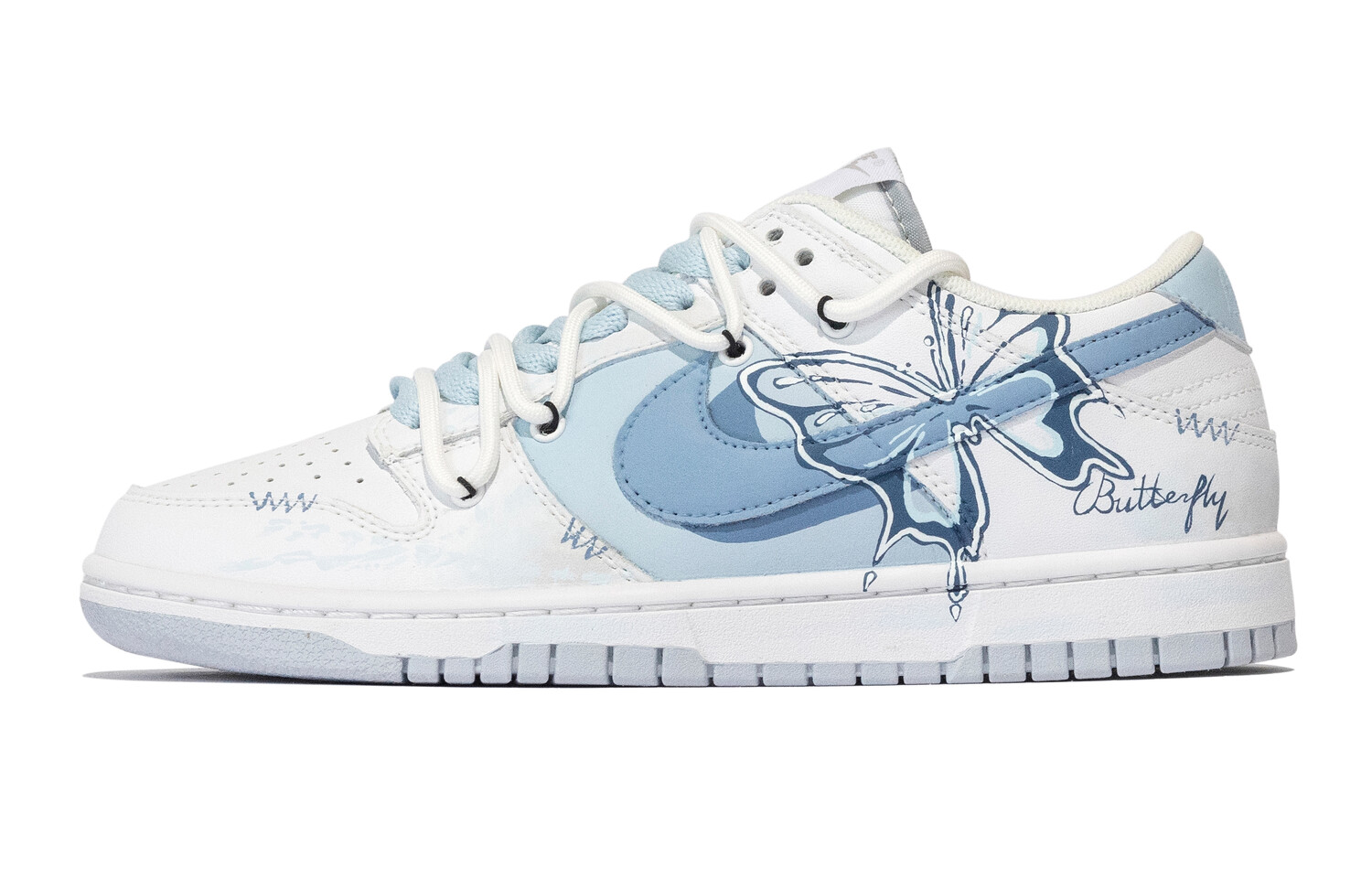 Кроссовки Nike Dunk Skateboarding Shoes Women's Low-top White/blue, цвет Mo on the butterfly flying
Кроссовки Nike Dunk Skateboarding Shoes Women's Low-top White/blue, цвет Mo on the butterfly flying